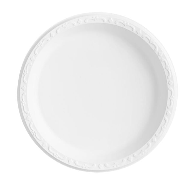 BY CASE - 500/Case 9" Black Mineral-Filled Polypropylene Plate