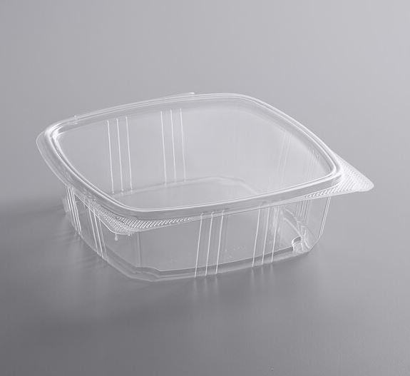 BY CASE - Clear PET Hinged Deli Container 200/Case
