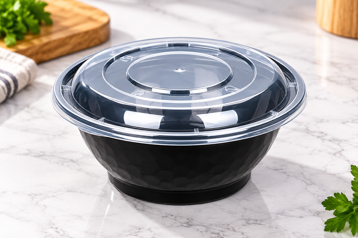 Diamond Bowl Microwavable Bowl with Lid - 150/case