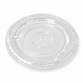 BY CASE - 1000 CT/CS Plastic Cup Lids 98 mm PET Clear