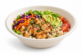 By Pack - 32 oz. Bagasse Round Bowl - 50/Pack