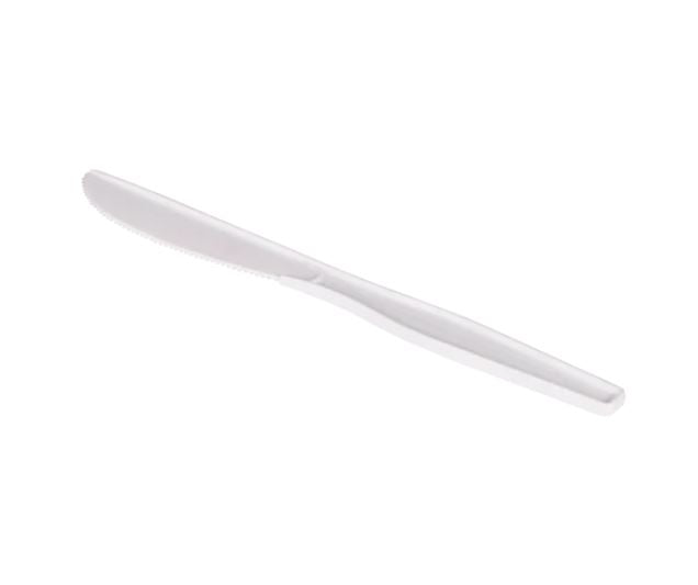 BY CASE - 1000 ct PP Plastic Medium Weight Cutlery Fork Knife Teaspoon Soupspoon