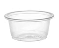 2 oz. Clear Plastic Souffle Cup/Lid Portion Cup/Lid