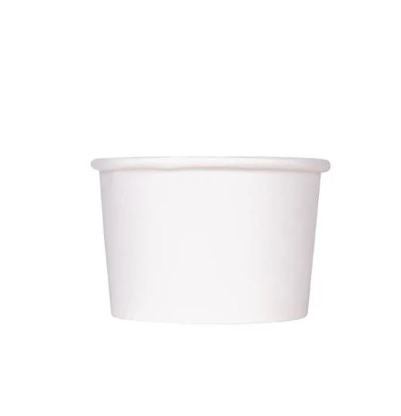 BY CASE - 1000 ct 4oz / 5oz / 6oz / 8oz / 12oz / 16oz Round Paper Food Containers